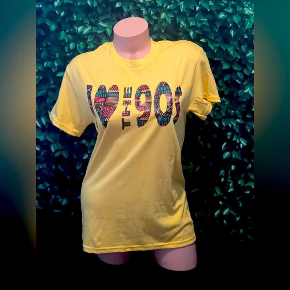 SALE NEW I love the 90s Graphic Tee Unisex Tshirt 90s Baby Vintage